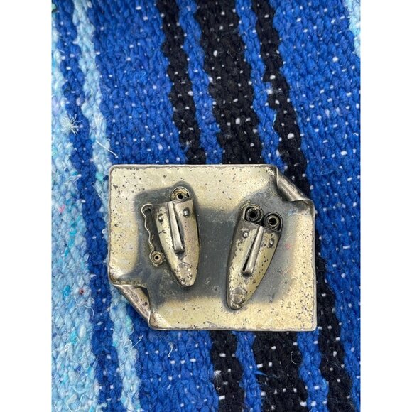 Vintage 1950s REBAJES Sterling Silver Brooch Pin - Picture 6 of 6